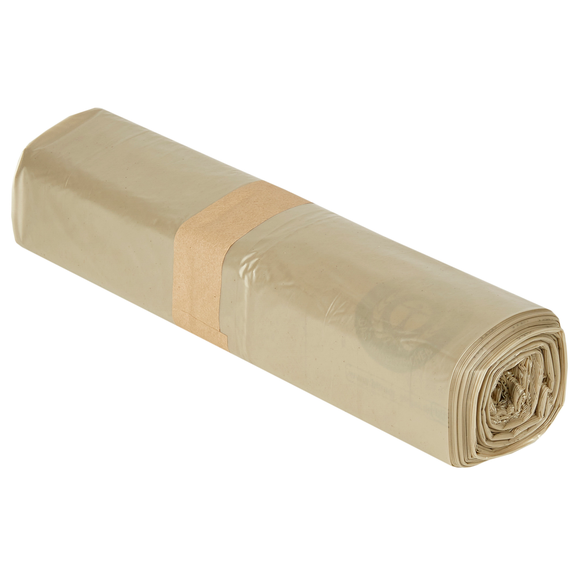 Müllsack, PE, 575 mm x 1000 mm (70 l), Typ 60, transparent (Karton mit 10 Rollen à 25 Beutel)